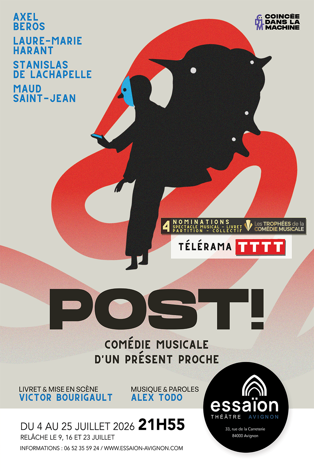 Post ! Comédie musicale d’un présent proche