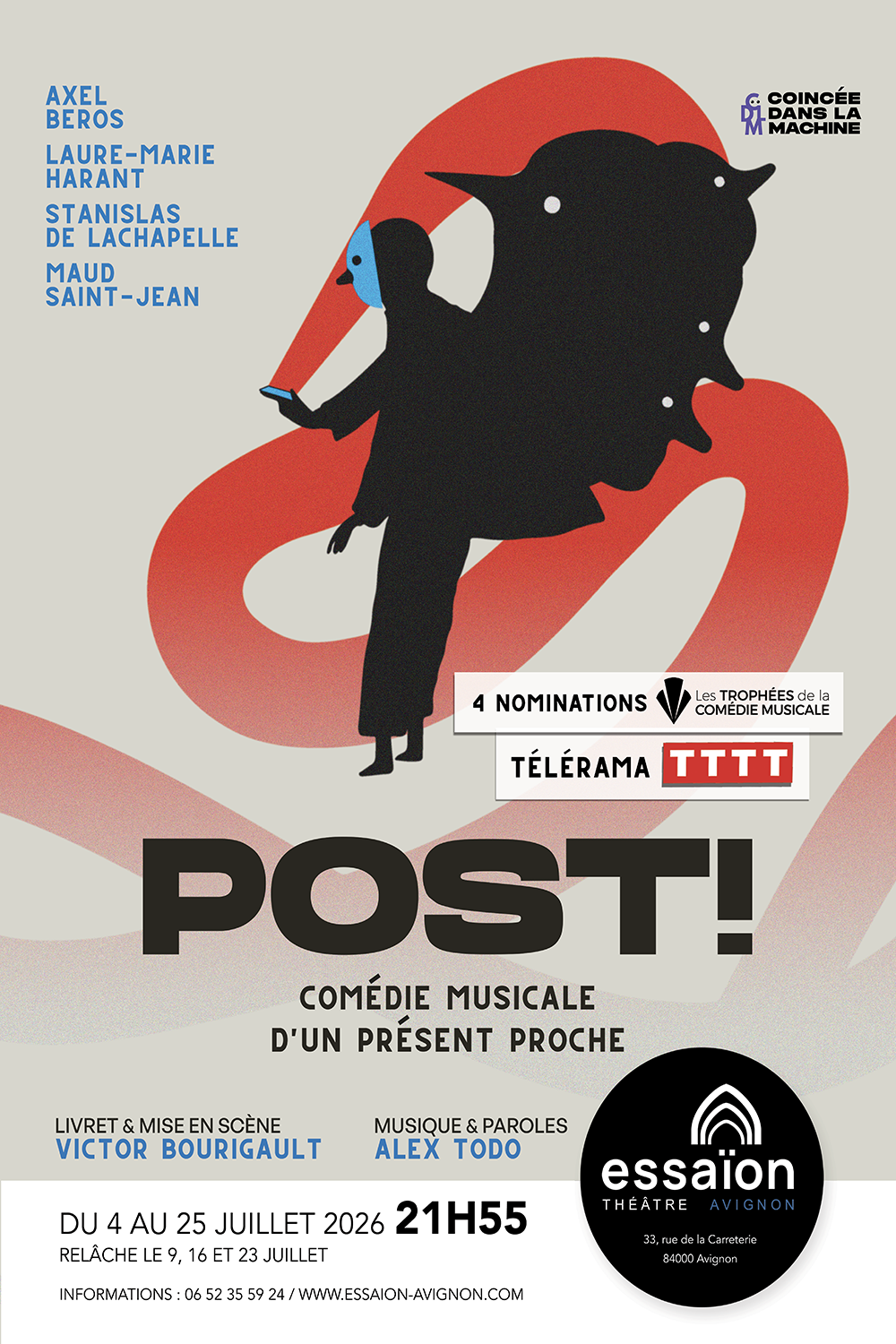 Post ! Comédie musicale d’un présent proche
